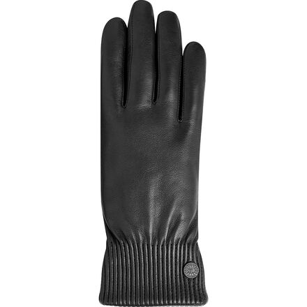 Canada Goose - Leather Rib Luxe Glove - Women's - Black