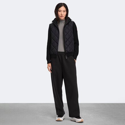 Canada Goose - Hybridge Quilted Knit Hoodie - Women's