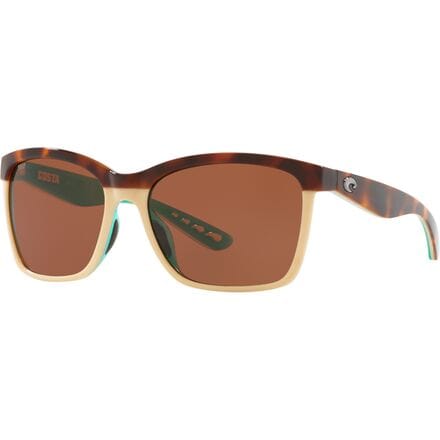 Costa - Anaa 580P Polarized Sunglasses - Copper 580p-Retro Tort/Cream/Mint