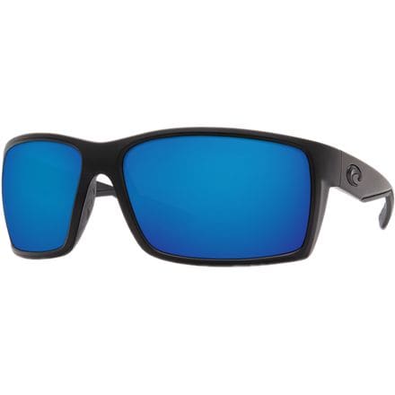 Costa - Reefton 580P Polarized Sunglasses - Blackout Frame/Blue Mirror 580P