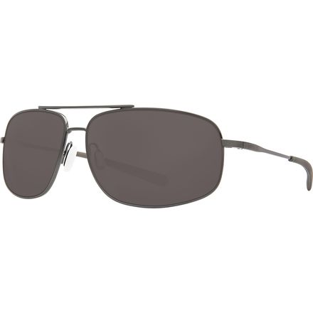Costa - Shipmaster 580P Polarized Sunglasses - Brushed Dark Gunmetal Gray 580p