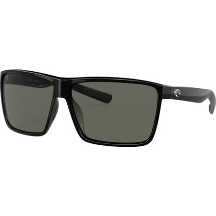 Costa - Rincon 580G Polarized Sunglasses - Shiny Black Frame/Gray