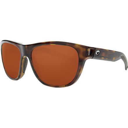 Costa - Bayside 580P Polarized Sunglasses - Copper 580p/Shiny Tortoise Tortoise Frame