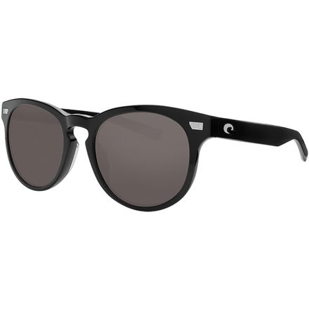 Costa - Del Mar 580G Polarized Sunglasses - Gray 580g/Shiny Black Frame