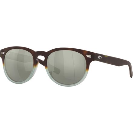 Costa - Del Mar 580G Polarized Sunglasses - Gray Silver Mirror 580g/Matte Tide Pool Frame
