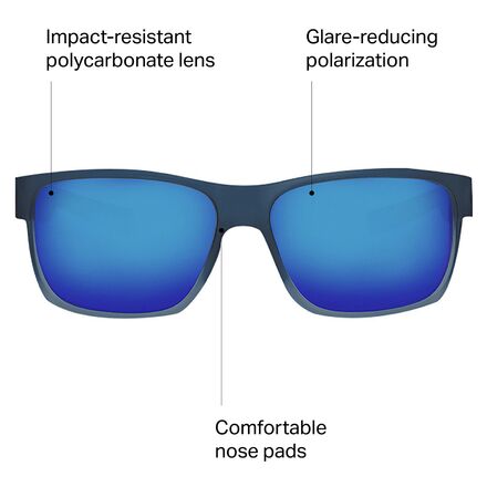 Costa - Half Moon 580P Polarized Sunglasses
