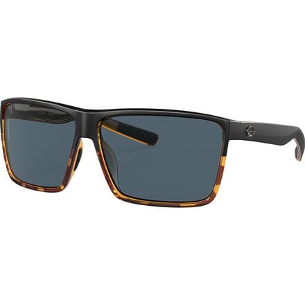 Costa - Rincon 580P Polarized Sunglasses - Matte Black/Shiny Tortoise Frame/Gray