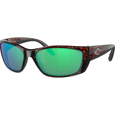 Costa - Fisch 580G Polarized Sunglasses - Tortoise/Green Mirror