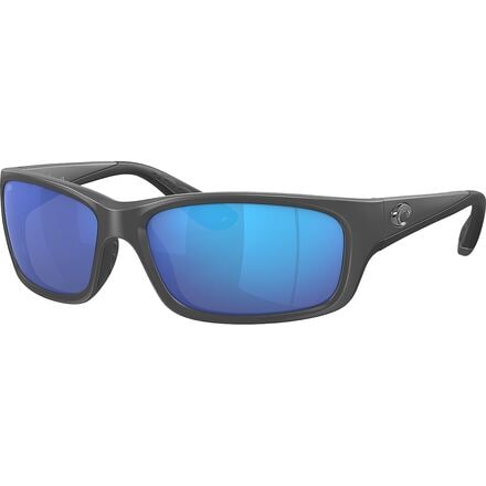 Costa - Jose 580P Polarized Sunglasses - Matte Gray Frame/Blue Mirror