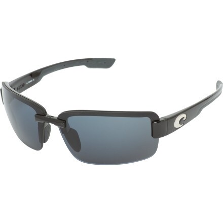 Costa - Galveston 580P Polarized Sunglasses - Black/Gray