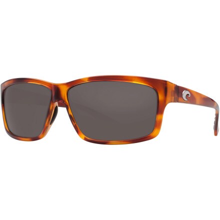 Costa - Cut 580P Polarized Sunglasses - Honey Tortoise/Gray