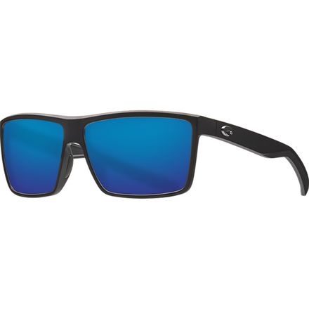 Costa - Rinconcito 580G Polarized Sunglasses - Matte Black Frame/Blue Mirror