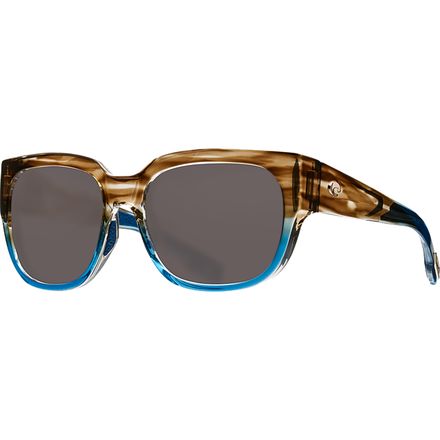 Costa - Waterwoman 580G Polarized Sunglasses - Women's - Shiny Wahoo Frame/Gray