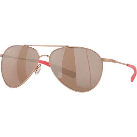 Costa - Piper 580P Polarized Sunglasses - Satin Rose Frame/Copper Silver Mirror