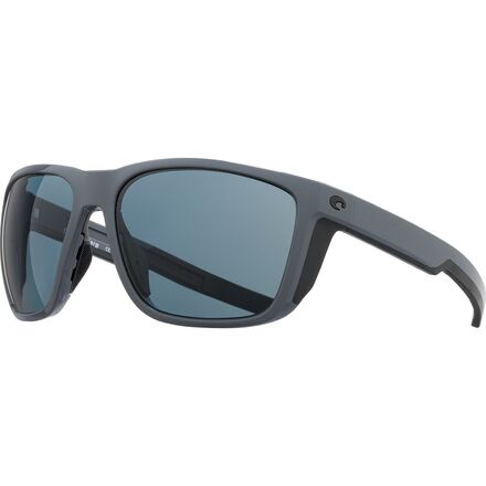 Costa - Ferg 580P Polarized Sunglasses - Shiny Gray/580P Polycarbonate/Gray
