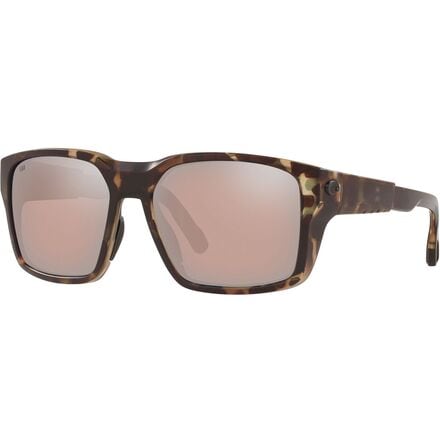 Costa - Tailwalker 580G Polarized Sunglasses - Matte Wetlands/580G Glass/Copper/Silver Mirror