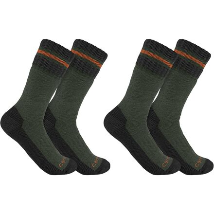 Carhartt Gloves - HW Synthetic-Wool Blend Boot Sock - 2-Pack - Men's