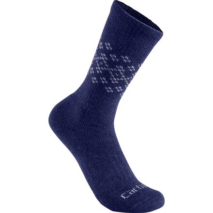 Carhartt Gloves - Synthetic-Wool Blend Fairisle Crew Sock - 2-Pack - Women's