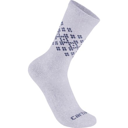 Carhartt Gloves - Synthetic-Wool Blend Fairisle Crew Sock - 2-Pack - Women's