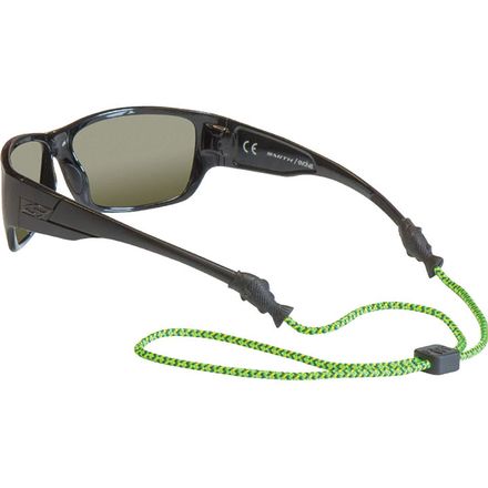 Chums - Fish Tip 3mm Sunglasses Retainer - Green/Dark Green/Yellow