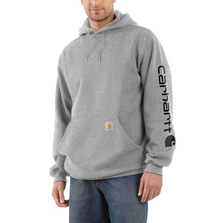 Midweight Signature Sleeve Hooded Sweatshirt - Men's