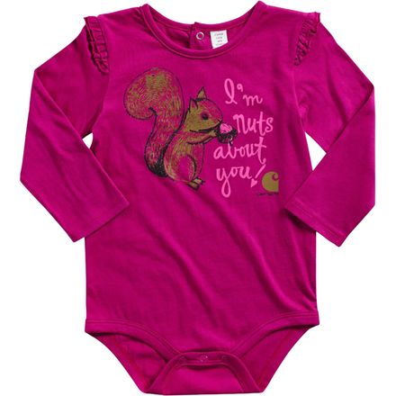 Carhartt - Nuts About You Bodyshirt - Long-Sleeve - Infant Girls'