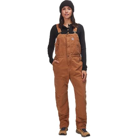 Carhartt - Weathered Duck Wildwood Bib Overalls - Women's