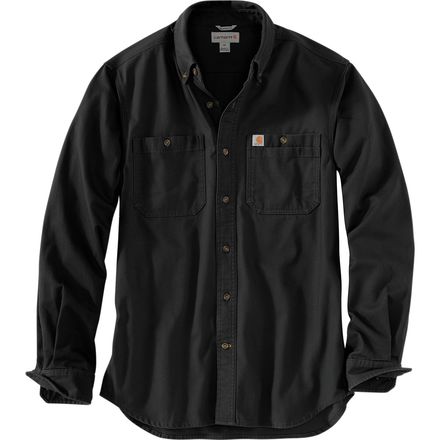 carhartt rugged flex rigby long sleeve work shirt