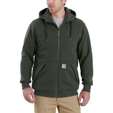Carhartt - Rain Defender Rockland Full-Zip Hooded Sweatshirt - Men's - Peat