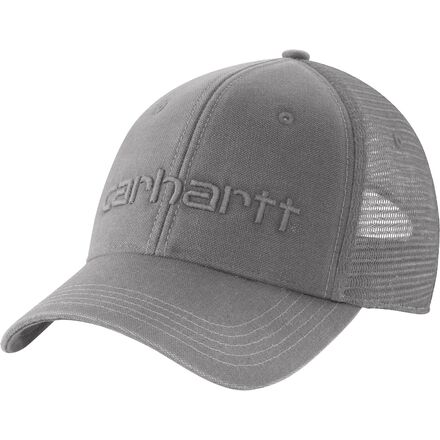 Carhartt - Canvas Mesh-Back Logo Graphic Cap - Asphalt/Black