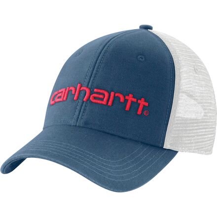 Canvas Mesh-Back Logo Graphic Cap