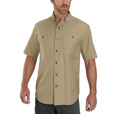Carhartt - Rugged Flex Rigby Short-Sleeve Work Shirt - Men's - Dark Khaki