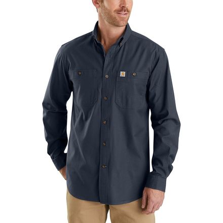 Rugged Flex Midweight Canvas Long-Sleeve Shirt - Men's