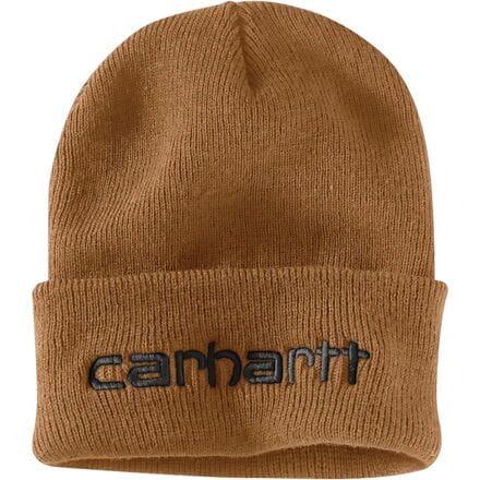 Carhartt - Knit Insulated Logo Graphic Cuffed Beanie - Carhartt Brown