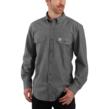 Carhartt - TW368 Original Fit Long-Sleeve Shirt - Men's - Black Chambray