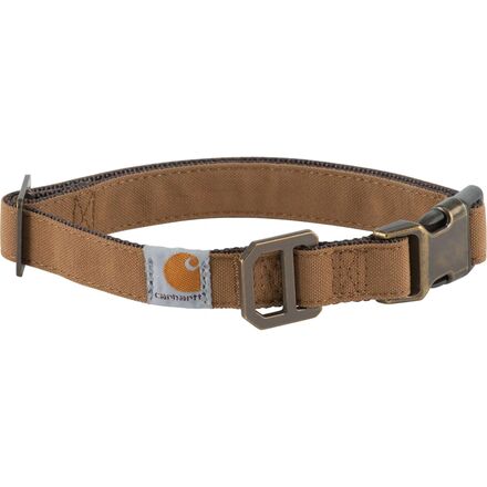 Carhartt - Nylon Duck Dog Collar - Carhartt Brown/Dark Brown