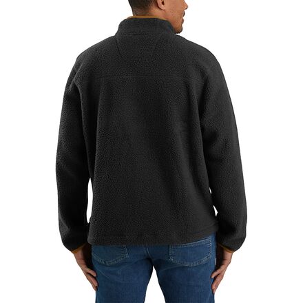 Carhartt - Relaxed Fit Fleece Snap Front Jacket - Men's