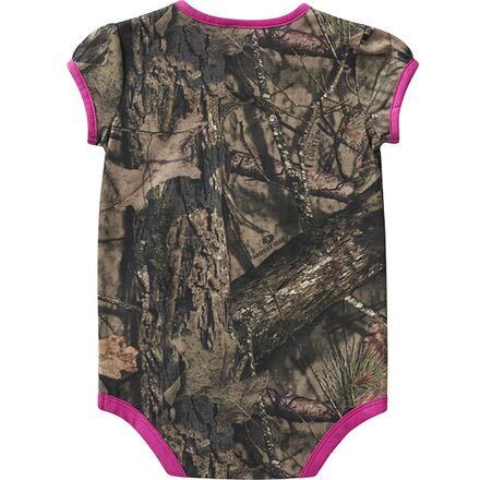 Carhartt - Camo Logo Short-Sleeve Bodysuit - Infant Girls'