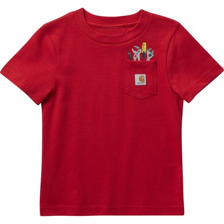 Carhartt - Pocket Tool Short-Sleeve Graphic T-Shirt - Kids' - Tango Red