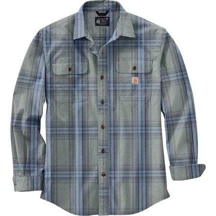 Carhartt - Loose Fit HW Flannel Long-Sleeve Plaid Shirt - Men's - Asphalt
