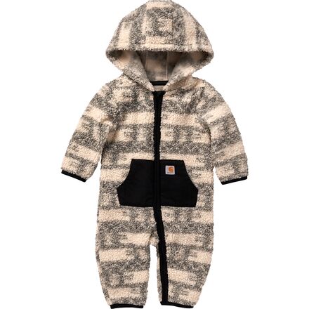 Carhartt - Zip-Front Hooded Print Coverall - Infants
