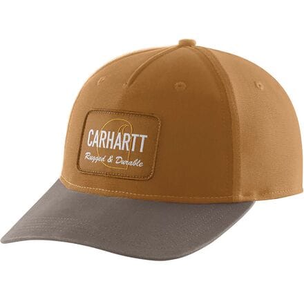 Carhartt - Canvas Rugged Patch Cap - Carhartt Brown