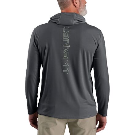 Carhartt - Force SunDefender LW Long-Sleeve Hooded Logo T-Shirt - Men's