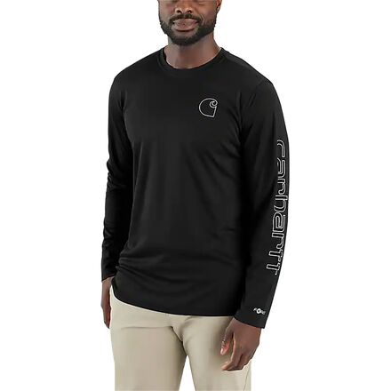 Force SunDefender LW Long-Sleeve Logo Graphic T-Shirt- Men's