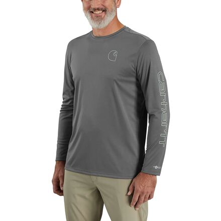 Force SunDefender LW Long-Sleeve Logo Graphic T-Shirt- Men's