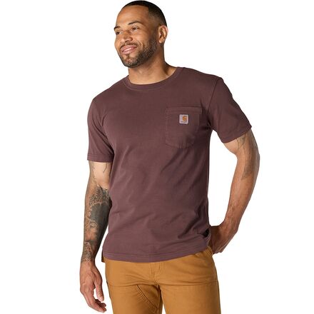 Relaxed Fit LW Garment Dyed Pocket T-Shirt - Men's