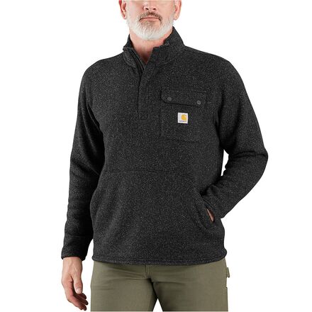 RelaxedFit MW 1/2-Zip Pocket Sweater Fleece Pullover - Men's