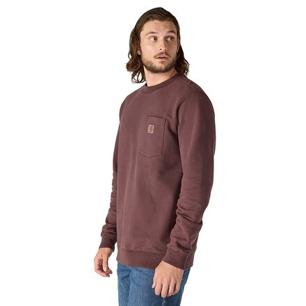 Carhartt - Relaxed MW Garment French Terry Crew Pkt Sweatshirt - Men's
