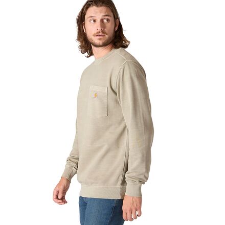 Carhartt - Relaxed MW Garment French Terry Crew Pkt Sweatshirt - Men's