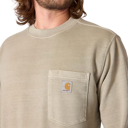 Carhartt - Relaxed MW Garment French Terry Crew Pkt Sweatshirt - Men's